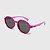 Óculos de Sol Infantil Flexível com Lente Polarizada e Proteção UV400 Redondo Mini Pink e Rosa - Imagem 1