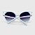 Óculos de Sol Infantil Acetato com Proteção UV400 Teen Cat Branco - Imagem 4