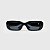 [OUTLET] Óculos de Sol Infantil com Proteção UV400 Retrô Acetato Preto - Imagem 3
