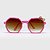 Óculos de Sol Infantil com Proteção UV400 Laço Acetato Teen Pink - Imagem 2
