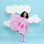 Kit Capa de Chuva Triple Color Lilás + Galocha Glow Matte Lilás - Imagem 7