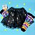 Saia Tutu Tule Halloween Preta - Imagem 2