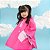 Capa De Chuva KidSplash! Lisa Triple Color Pink - Imagem 5