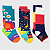 Kit Meia KidSplash! 3/4 Ogro / Duo Colors / Dino - Imagem 1