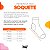 Kit Meia KidSplash! Soquete Fru-fru Veludo / Coração P/B - Imagem 6