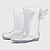 Galocha KidSplash! Slim Glitter Prata Borboleta - Imagem 1