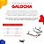 Galocha KidSplash! Slim Glitter Prata Borboleta - Imagem 7