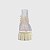 Coturno KidSplash! Transparente Off-White - Imagem 5
