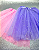 Saia Tutu Tule Glitter Lilás - Imagem 3