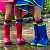 Galocha KidSplash! Lisa Azul Neon - Imagem 2