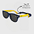 Óculos de Sol Infantil Flexível com Lente Polarizada e Proteção UV400 Azul Marinho e Amarelo - Imagem 5