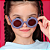 Óculos de Sol Infantil Eco Flor com Proteção UV400 Azul Jeans - Imagem 2