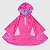 Kit Capa de Chuva Triple Color Pink + Galocha Glow Matte Pink - Imagem 4