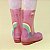 Galocha KidSplash! Slim Glitter Rosa Claro New Rainbow - Imagem 4