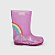 Galocha KidSplash! Slim Glitter Rosa Claro New Rainbow - Imagem 6