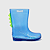 Kit Capa de Chuva KidSplash! Azul Neon + Galocha Slim Dino Azul Neon - Imagem 6