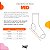 Meia KidSplash! Mid New Classic Rosa Chiclete - Imagem 5