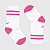 Meia KidSplash! Mid New Classic Rosa Chiclete - Imagem 1