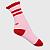 Meia KidSplash! Mid New Classic Rendinha Dual Rosa Bebê/Vermelho - Imagem 4