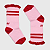 Meia KidSplash! Mid New Classic Rendinha Dual Rosa Bebê/Vermelho - Imagem 1