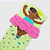 Meia KidSplash! 3/4 Capi Ballet com Tutu 3D - Imagem 2