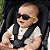 Óculos de Sol Infantil Flexível Proteção UV400 Baby Marinho e Amarelo Elástico de Segurança Marinho - Imagem 2