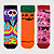 Kit Meia KidSplash! 3/4 Caveira/ Pumpkin/ Feitiço - Imagem 1
