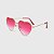 Óculos de Sol Infantil com Proteção UV400 Coração Pink - Imagem 1
