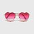 Óculos de Sol Infantil com Proteção UV400 Coração Pink - Imagem 2