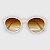 Óculos de Sol Infantil com Proteção UV400 Redondo Acetato Teen Rosa Nude - Imagem 2