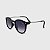 Óculos de Sol Infantil com Proteção UV400 Redondo Acetato Teen Preto - Imagem 1