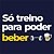 Camiseta Só Treino para Beber - Imagem 2