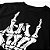 Camiseta Skull - Heavy Metal Horns Hand - Imagem 3