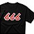 Camiseta Ocultismo - 666 The Number Of The Beast - Imagem 3