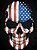 Skull - Bandeira Americana - Imagem 3