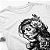 Camiseta Catrina - Catrina Com Flores - Imagem 3