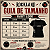 Camiseta Caveira - Mão Esqueleto - Baby Look - Imagem 5