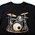 Camiseta Instrumentos - Bateria Retrô - Imagem 3