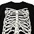 Camiseta Skull - Ossos - Caveira - Costela - Imagem 3