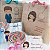 Convite LUXO - Sacola personalizada + travesseiro convite com lugar para pirulitão - Imagem 1