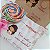 Convite LUXO - Sacola personalizada + travesseiro convite com lugar para pirulitão - Imagem 3