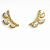Brinco ear Cuff gotas delicado - Imagem 1