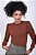 Blusa Manga Longa Hilda Chocolate - Imagem 1