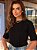 T-shirt Gola Redonda Paula Preta - Imagem 2