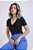 T-shirt Gola V Vicky Preta - Imagem 1