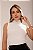 Regata Gola Alta Talita Off White - Imagem 1
