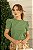 T-shirt Manga Bufante Gisa Verde - Imagem 2