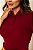 Camiseta Polo Viviane Dark Cherry - Imagem 2