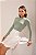 Blusa Manga Longa Marcia Verde Matcha - Imagem 1