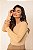 Blusa Manga Longa Marcia Bege Dourado - Imagem 2